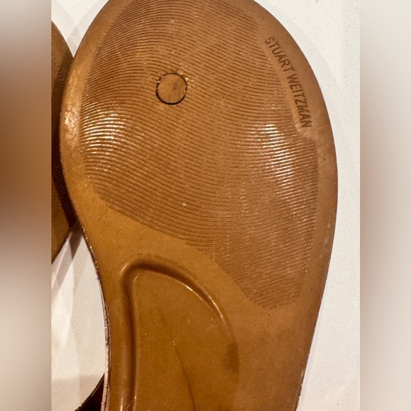 Pre-owned Stuart Weitzman Trifecta Jelly Sandals size 9 - Picture 5 of 7
